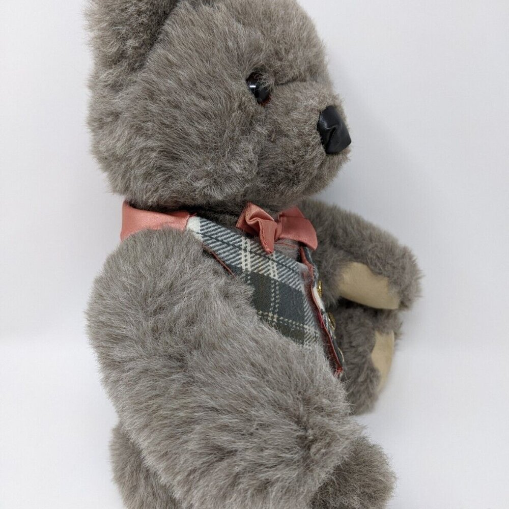 1986 Vintage Applause Plush Teddy Bear Tribute to Grandpa Sam 16" - Picture 4 of 7